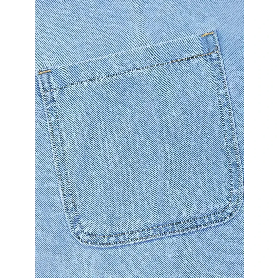 Saylor™ Relaxed Denim-Look Dress