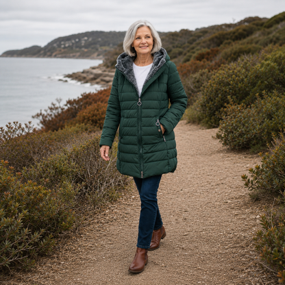 JAMI™ | Quilted A-Line Winter Coat