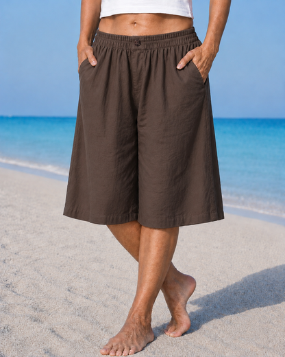 Joyce™ | Knee-Length Pull-On Shorts