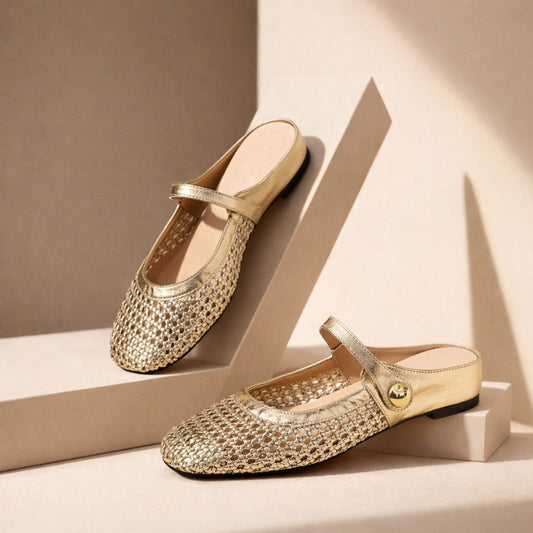 Della Orthopaedic Mule Flats