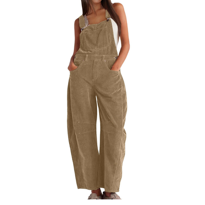 EVELYN™ – Effortless Wide Leg Overalls Jumpsuit