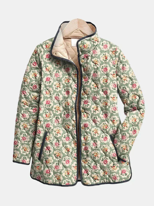 Marion™ | Vintage Floral Print Jacket