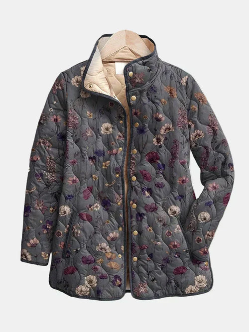 Valerie™ | Vintage Floral Quilted Jacket