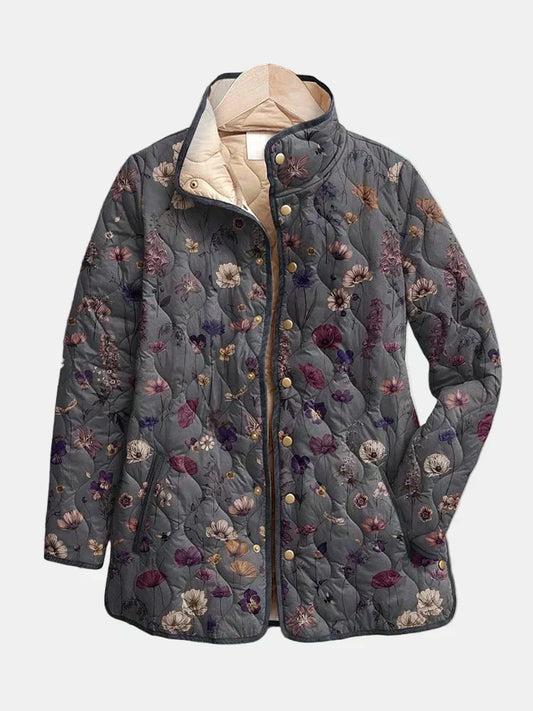 Valerie™ | Vintage Floral Quilted Jacket