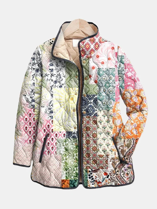 Wendy™ | Casual Floral Quilted Jacket