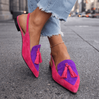 Pink and purple