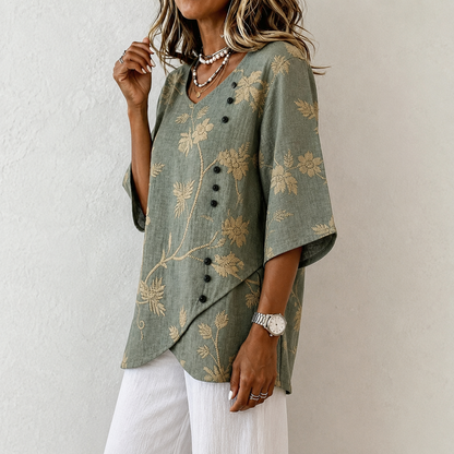 Denise - Floral Blouse
