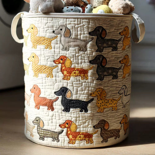 Otto | Dachshund Dash Laundry Basket