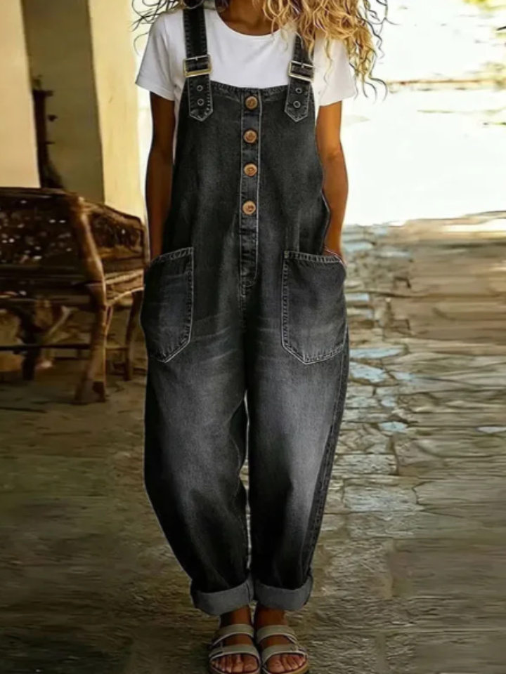 Charlotte | Denim Overalls