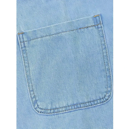 Saylor™ Relaxed Denim-Look Dress