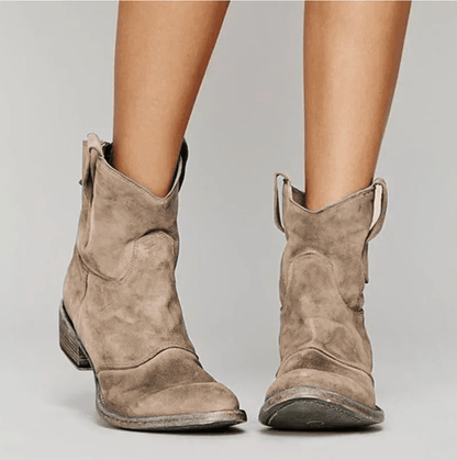 HARRIET™ | Wide-Fit Orthopedic Suede Ankle Boot