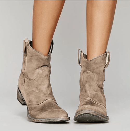 HARRIET™ | Wide-Fit Orthopedic Suede Ankle Boot
