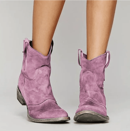 HARRIET™ | Wide-Fit Orthopedic Suede Ankle Boot