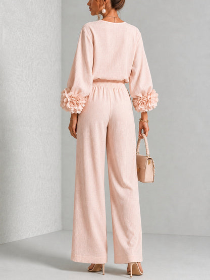 Nora | Floral Cuff Two-Piece Set