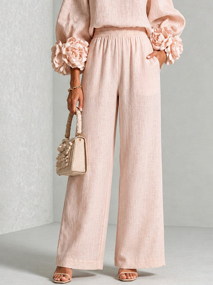 Nora | Floral Cuff Two-Piece Set