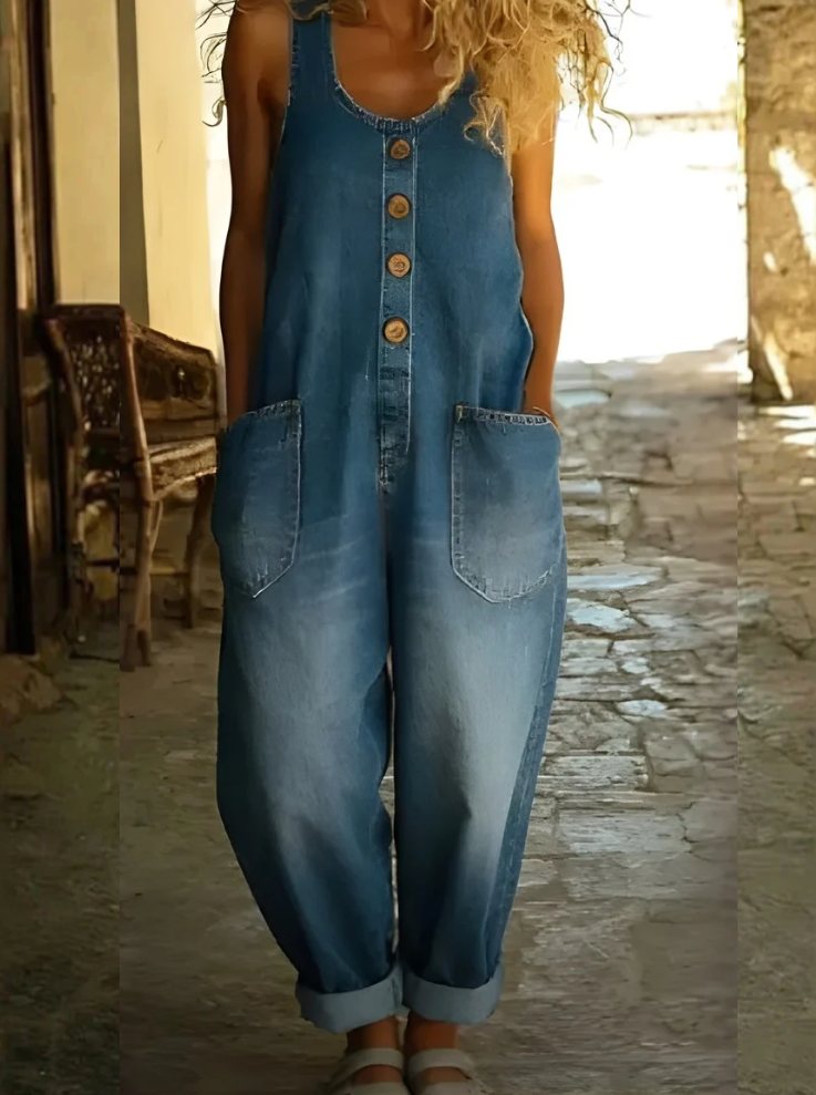 Charlotte | Denim Overalls