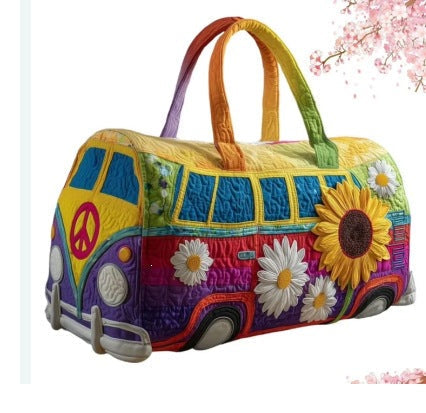 Raelene | Quilted Travel Duffle Bag