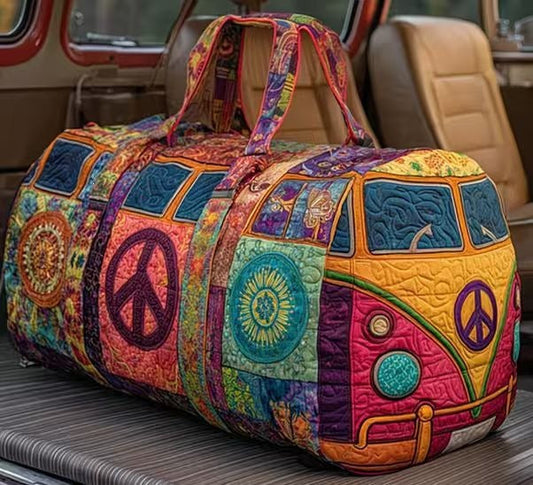 Janine | Quilted Travel Duffle Bag