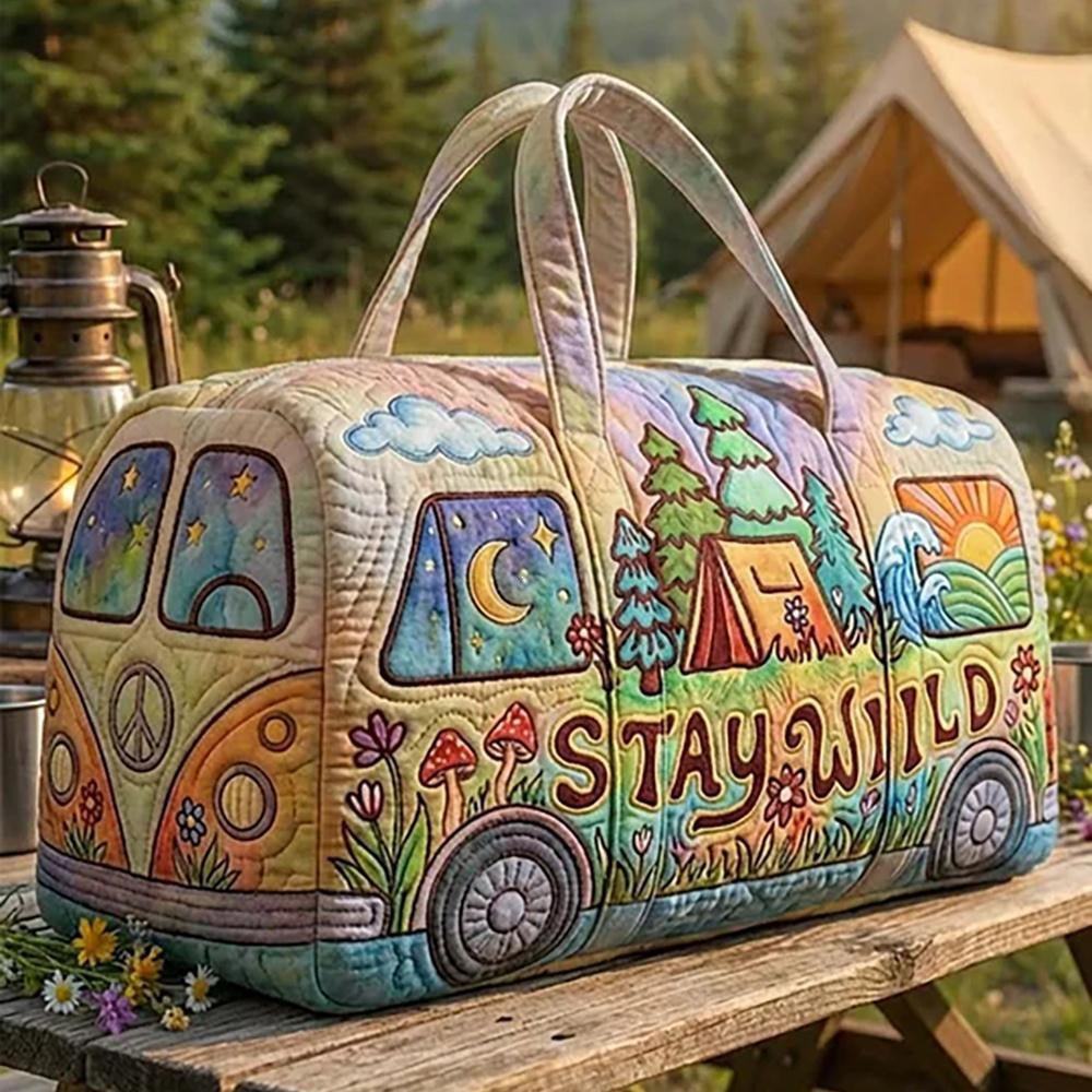 Bronwyn | Quilted Travel Duffle Bag
