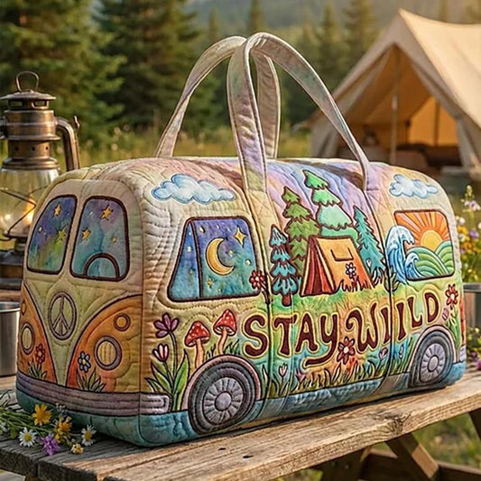 Bronwyn | Quilted Travel Duffle Bag