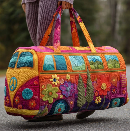 Leanne | Quilted Travel Duffle Bag
