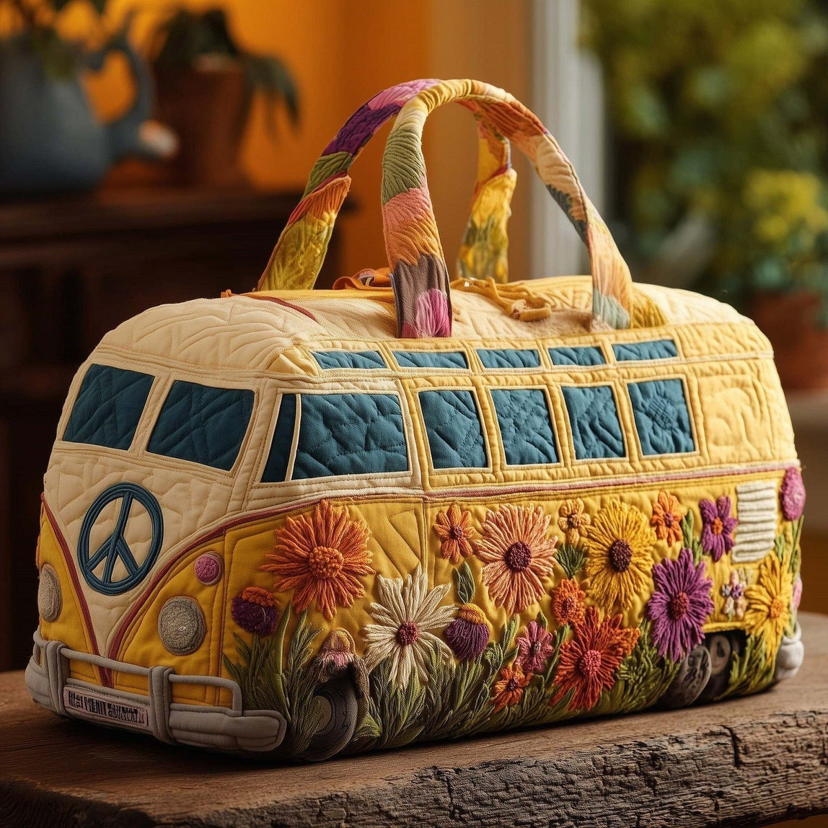Gail | Quilted Travel Duffle Bag