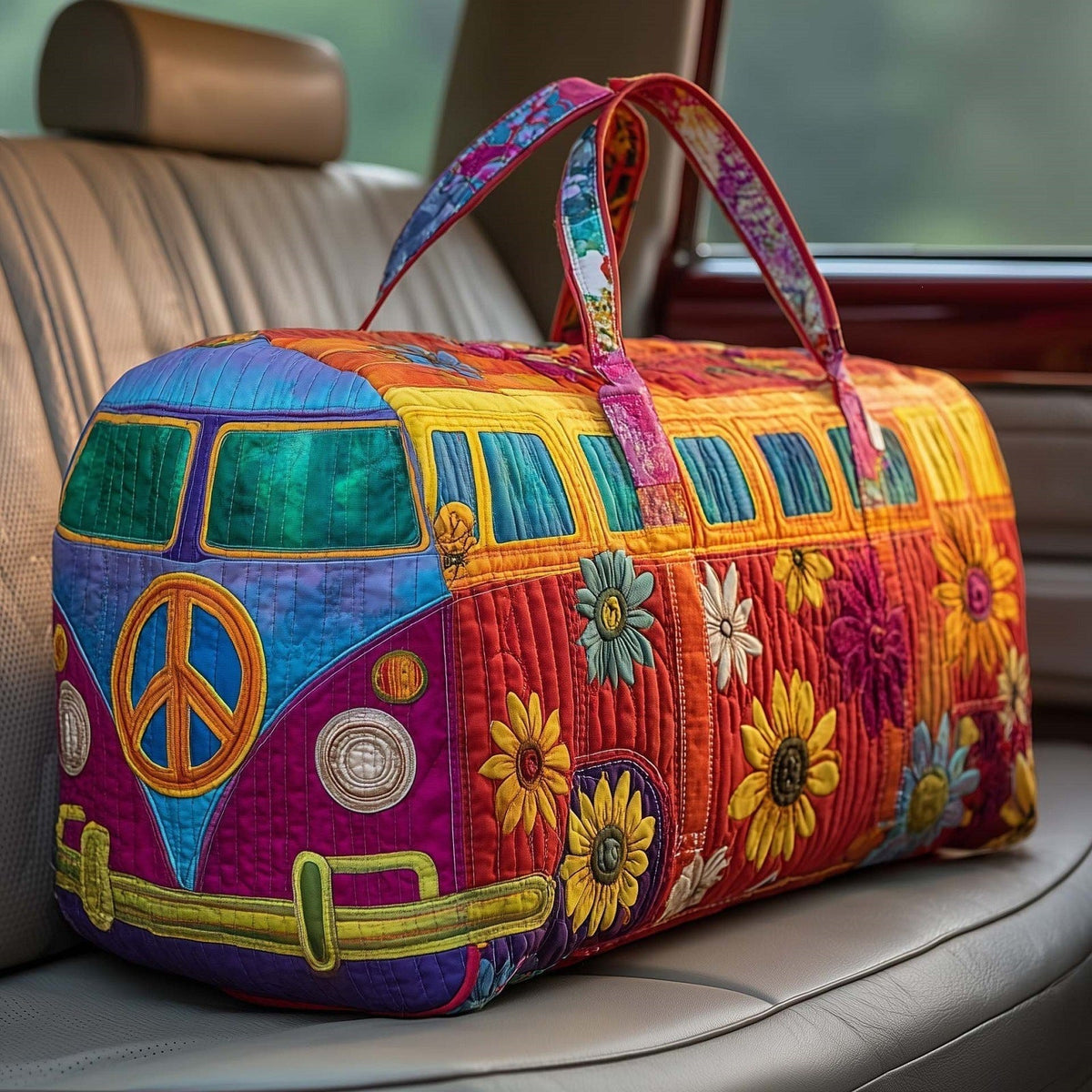 Judy | Quilted Travel Duffle Bag