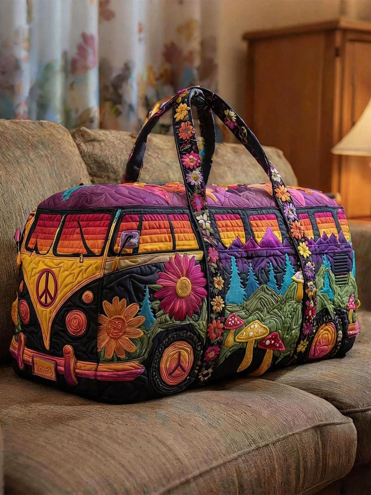 Lynette | Quilted Travel Duffle Bag