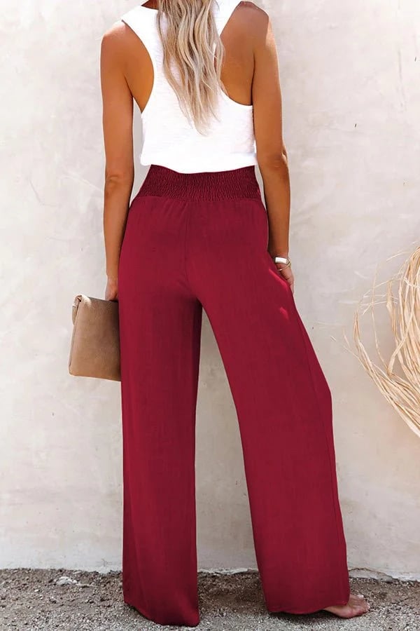 Margot | Wide-Leg Linen Pants