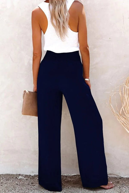Margot | Wide-Leg Linen Pants