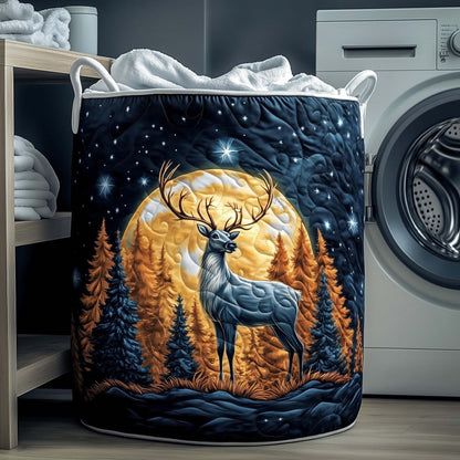Comet | Golden Moon Reindeer Laundry Basket