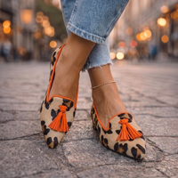 Orange leopard