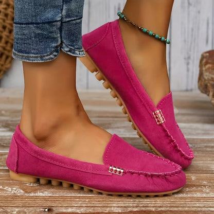 Gwen™ | Metal Stitch Comfort Loafers