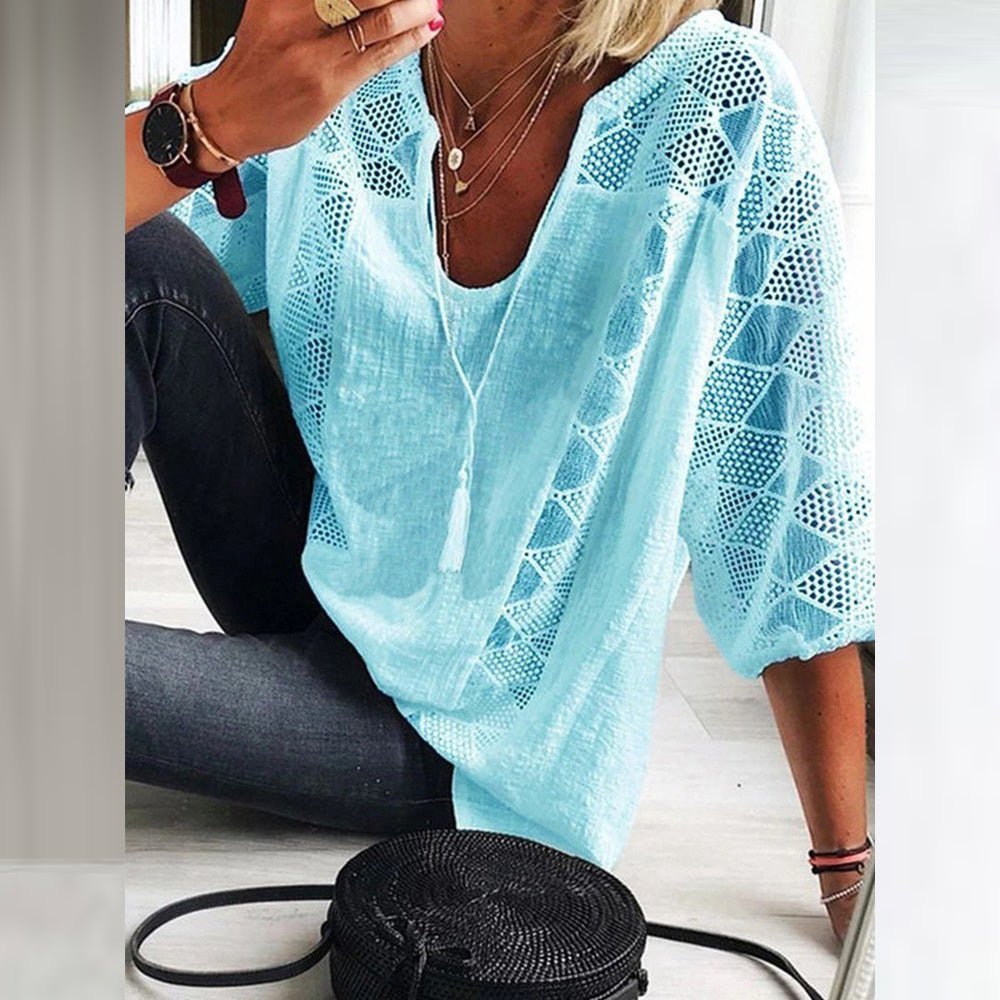 Una | Breezy Cotton Blouse
