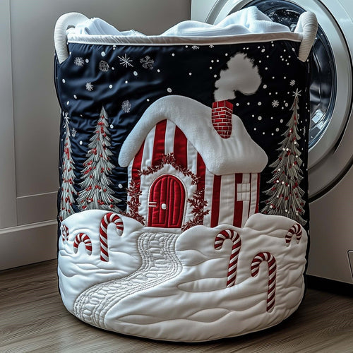 Minty | Peppermint Lane Laundry Basket