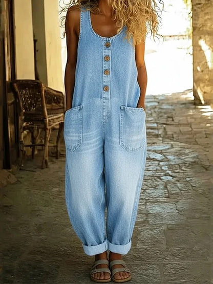 Charlotte | Denim Overalls